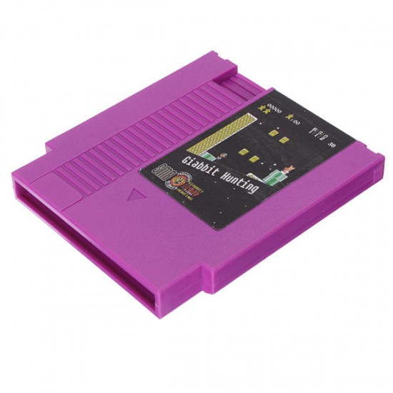 Super Hanshin Tigers Giabbit Hunting 72 Pin 8 Bit Game Card Cartridge for NES Nintendo