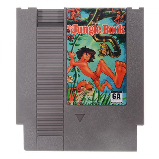 The Jungle Book 72 Pin 8 Bit Game Card Cartridge for NES Nintendo