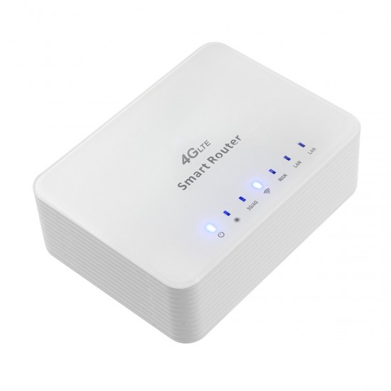 300Mbps 4G LTE CPE Router LED Indicator 2.4G Mobile Wireless Router SIM Card Holder Wifi LAN Adapter 300Mbps 4G LTE CPE Router LED Indicator 2.4G Mobile Wireless Router SIM Card Holder Wifi LAN Adapter