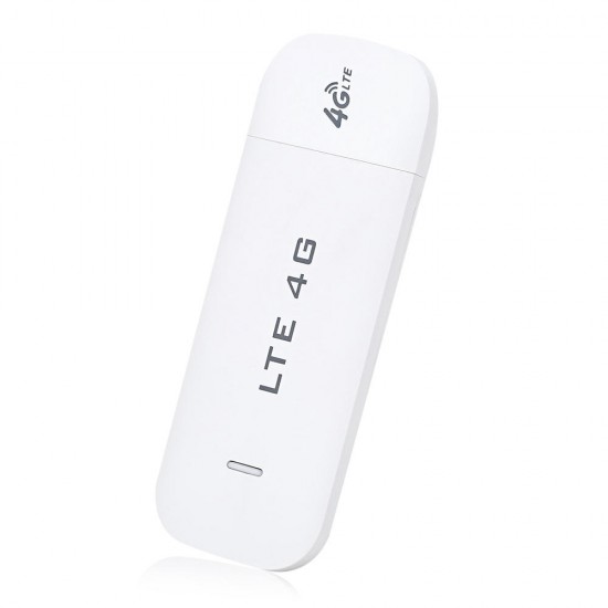 3G/4G Wifi Wireless Router LTE 100M SIM Card USB Modem Dongle White Fast Speed WiFi Connection Device