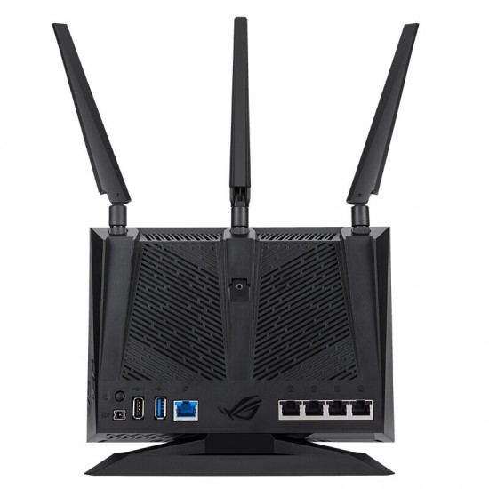 ROG AC2900 WiFi Gaming Router Triple Level Game Acceleration MU-MIMO 2900Mbps Dual Band AURU Lighting