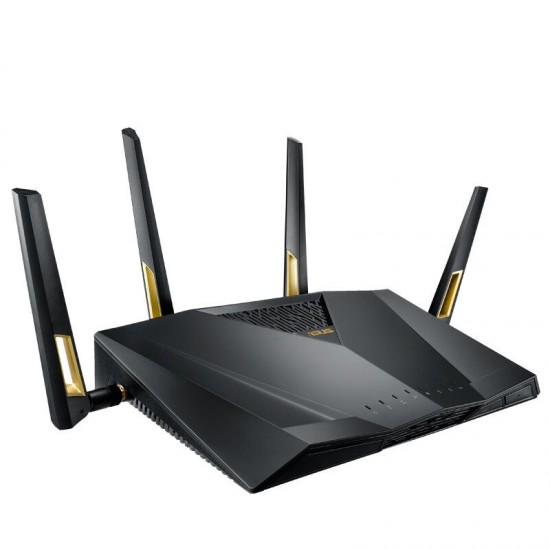 RT-AX88U WiFi 6 Router AX6000 Dual Band MU-MIMO OFDMA WiFi Router 6000Mbps IPv6 Quad Core