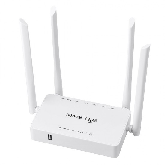 we1626 Wireless WiFi Router 5Port 300Mbps 600MHz MT7620N Chipset USB Signal Repeater with OpenWrt Router