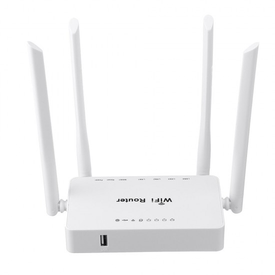 we1626 Wireless WiFi Router 5Port 300Mbps 600MHz MT7620N Chipset USB Signal Repeater with OpenWrt Router