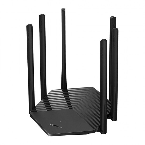 AC1900M Gigabit Router Wireless Household Router 5G Dual Band Signal Amplifier Fiber Broadband WiFi Wall Router D191G