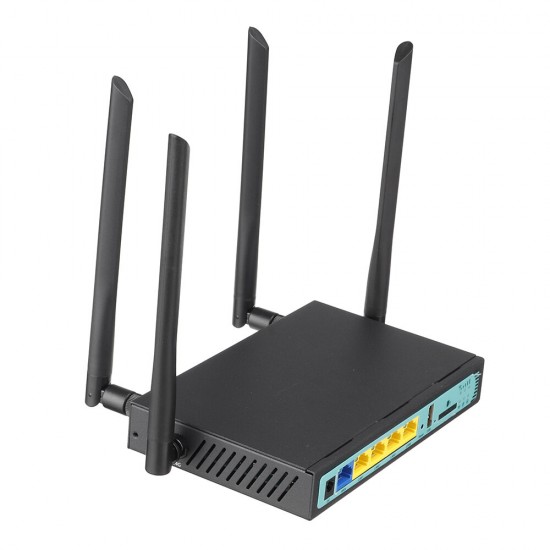 OEM we2416 4G Wireless WiFi Router Mobile Router 5Port 300Mbps 580MHz Card / Broadband 2-in-1 Industrial Router Support SIM card USB