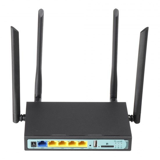 OEM we2416 4G Wireless WiFi Router Mobile Router 5Port 300Mbps 580MHz Card / Broadband 2-in-1 Industrial Router Support SIM card USB OEM we2416 4G Wireless WiFi Router Mobile Router 5Port 300Mbps 580MHz Card / Broadband 2-in-1 Industrial Router Support SIM card USB