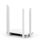 300Mbps Wireless Router Dual Band WiFi Repeater Signal Booster Gigabit Signal Amplifier with 4 External Antennas LV-WR08