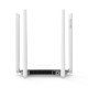 300Mbps Wireless Router Dual Band WiFi Repeater Signal Booster Gigabit Signal Amplifier with 4 External Antennas LV-WR08