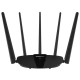 A3100R Router Wave 2 Wifi Router Gigabit 1167 Mbps MU-MIMO 5 * 5dBi Fixed Antennas