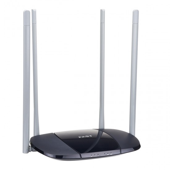 Wifi Repeater High Speed 100M Fiber 300Mbps Wireless Wifi Router One-click Enhancement Wifi High Gain 4 Antenna