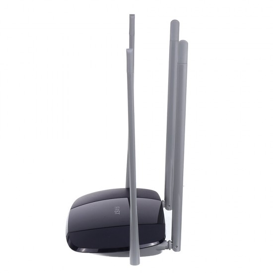 Wifi Repeater High Speed 100M Fiber 300Mbps Wireless Wifi Router One-click Enhancement Wifi High Gain 4 Antenna