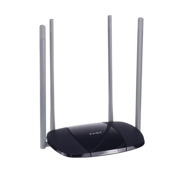 Wifi Repeater High Speed 100M Fiber 300Mbps Wireless Wifi Router One-click Enhancement Wifi High Gain 4 Antenna