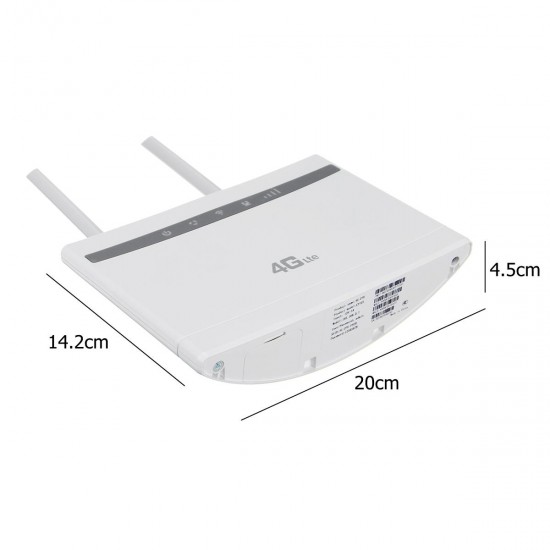 Wireless WIFI Router 300Mbps 3G 4G LTE CPE WIFI Router Modem 300Mbps with Standard Sim Card Slot