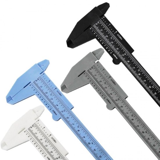0-150mm/ 6'' 0.05mm Mini Double Scale Vernier Caliper Sliding Ruler Caliper Gauge Thickness Micrometer Jewelry Measuring Instrument Tool