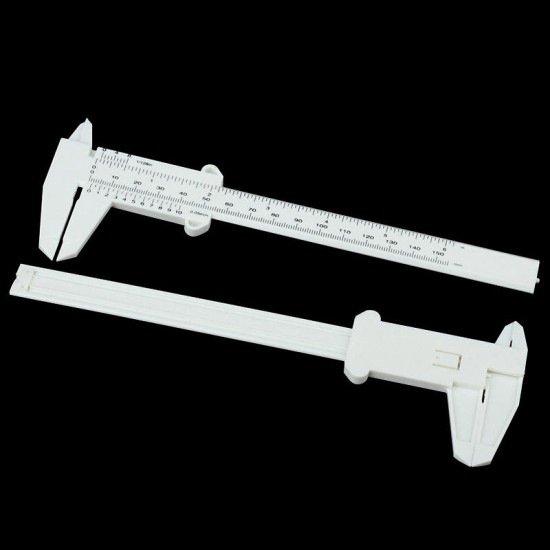 0-150mm/ 6'' 0.05mm Mini Double Scale Vernier Caliper Sliding Ruler Caliper Gauge Thickness Micrometer Jewelry Measuring Instrument Tool