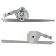 0-360° Stainless Steel Universal Bevel Protractor Angle Finder Angular Dial Ruler Goniometer with 300mm Blade