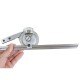 0-360° Stainless Steel Universal Bevel Protractor Angle Finder Angular Dial Ruler Goniometer with 300mm Blade