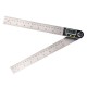 0-500mm Digital LCD Display Angle Ruler Stainless Steel Electronic Goniometer Protractor Measuring Tool with Hold and Zeroing Function