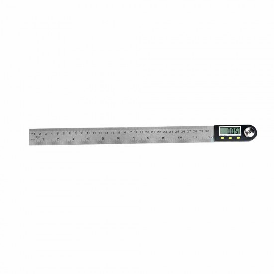 0-500mm Digital LCD Display Angle Ruler Stainless Steel Electronic Goniometer Protractor Measuring Tool with Hold and Zeroing Function