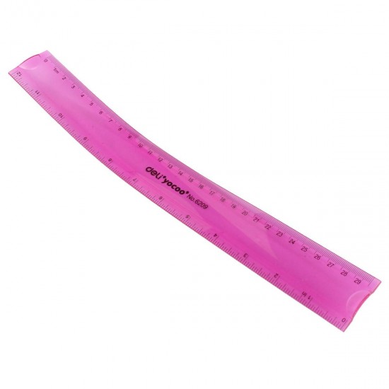 12'' 30cm Super Flexible Ruler Rule Measuring Tool Stationery for Office School