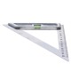 150mm 200mm Triangle Ruler Measuring Tool 90° Alloy with Level Bubble