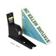 200cm Wall Mounted Height Rod Meter Stadiometers Ruler Black