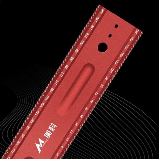 200mm Aluminum Alloy Square High Precision 90 Degree Carpenter's Rule Marking Angle Ruler Wide Base Rule L-shaped Plate Ruler