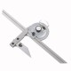 360 Degree Universal Bevel Protractor Angle Measuring Finder Precision Goniometer Angular Ruler With Magnifier Woodworking Tool