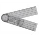 3pcs Professional 360 Degree Multi-Ruler Goniometer Spinal Angle Ruler