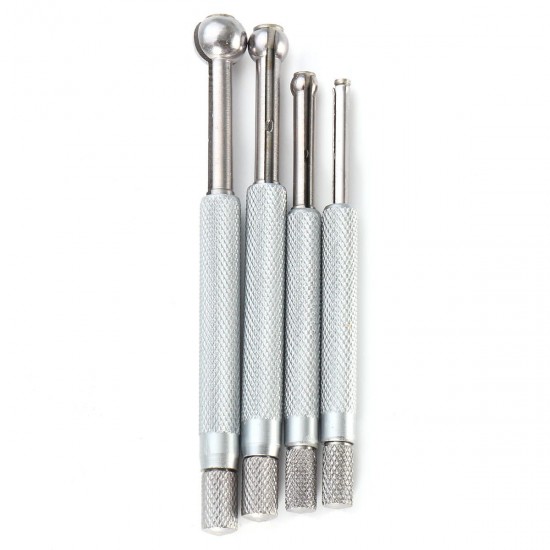 4Pcs Telescopic Small Hole Bore Gauge Set Full Ball Type Gage 7.5cm-9.2cm