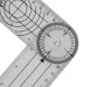 5pcs Professional 360 Degree Multi-Ruler Goniometer Spinal Angle Ruler