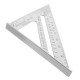 Aluminum Alloy Speed Square Combination Triangle Ruler Carpenter's Protractor Miter Framing