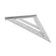 Aluminum Alloy Speed Square Combination Triangle Ruler Carpenter's Protractor Miter Framing