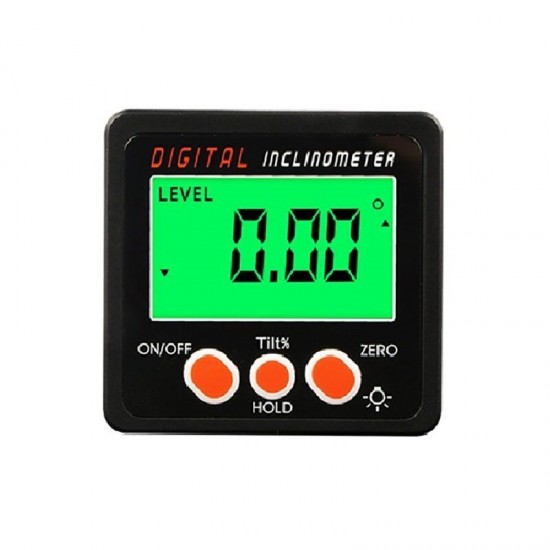 Aluminum Housing Electronic Digital Display Inclinometer Gradient Level Protractor Magnetic Angle Ruler Aluminum Frame Inclination Box Aluminum Housing Electronic Digital Display Inclinometer Gradient Level Protractor Magnetic Angle Ruler Aluminum Frame Inclination Box
