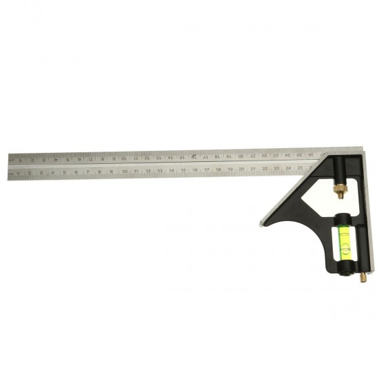 12inch Square Ruler Adjustable Stainless Steel Combination Angle Tool