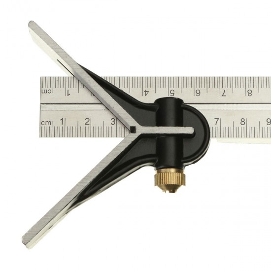 12inch Square Ruler Adjustable Stainless Steel Combination Angle Tool