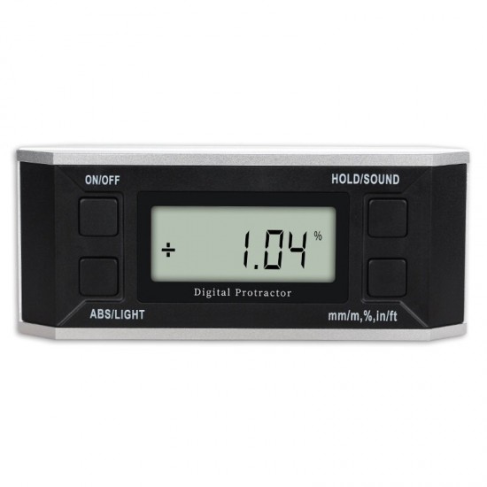 Digital Inclinometer 4*90° Digital Display Inclinometer with Magnetic Backlight Optional Inclination Box Electronic Level Angle Ruler Digital Inclinometer 4*90° Digital Display Inclinometer with Magnetic Backlight Optional Inclination Box Electronic Level Angle Ruler
