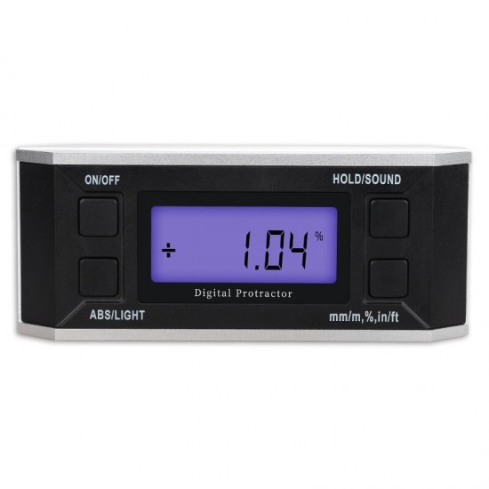 Digital Inclinometer 4*90° Digital Display Inclinometer with Magnetic Backlight Optional Inclination Box Electronic Level Angle Ruler Digital Inclinometer 4*90° Digital Display Inclinometer with Magnetic Backlight Optional Inclination Box Electronic Level Angle Ruler