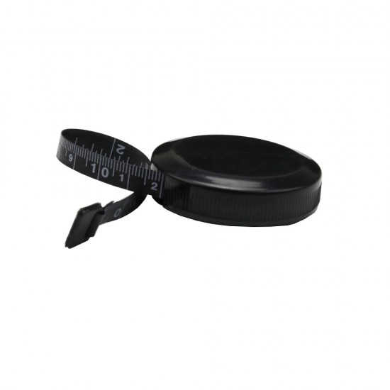 Black 0-1.5M White Tape Mini Tape Measure BMI Tape Measure Black 0-1.5M White Tape Mini Tape Measure BMI Tape Measure