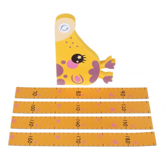 Height Growth Chart Measure Ruler Wall Sticker Kids Room Decor DIY Giraffe Elephant Height Growth Chart Measure Ruler Wall Sticker Kids Room Decor DIY Giraffe Elephant