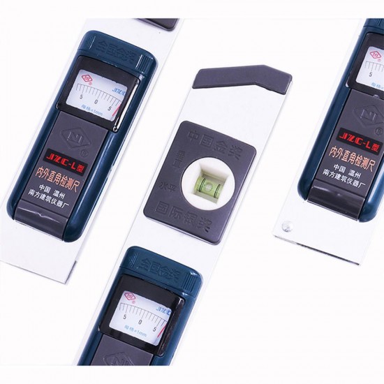 Inside And Outside Right Angle Measuring Ruler Aluminum Alloy Laboratory Tool Inside And Outside Right Angle Measuring Ruler Aluminum Alloy Laboratory Tool