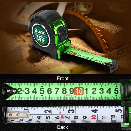 3/5/7.5M Mn Steel Measure Tape Roulette Double-sided Steel Tapes British Metric Type Tapeline Roulette Wood Working Tools 3/5/7.5M Mn Steel Measure Tape Roulette Double-sided Steel Tapes British Metric Type Tapeline Roulette Wood Working Tools