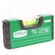 LA513004 100MM Mini Portable Aluminum Alloy Horizontal Vertical Laser Leveler Measuring Tape