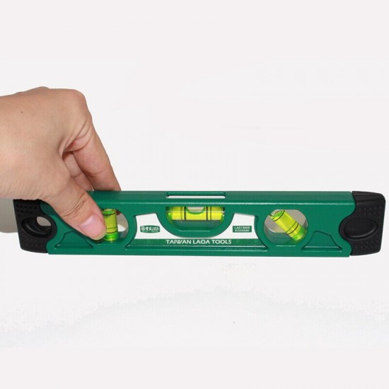 LA513009 230MM Digital Laser Level Ruler Spirit Level Angle Gauge Finder Horizontal Vertical Cross Line Laser Leveler Measuring Tape