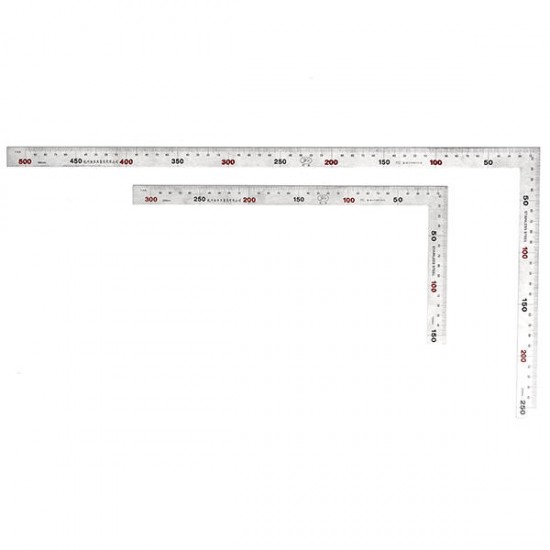 300mm/600mm 90 Degree Stainless Steel Square Ruler 300mm/600mm 90 Degree Stainless Steel Square Ruler