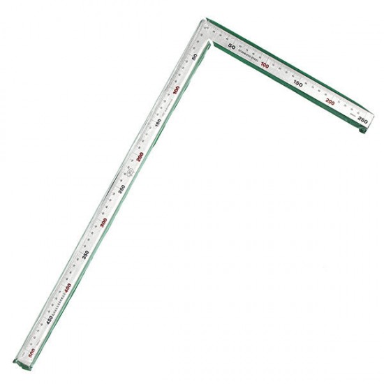 300mm/600mm 90 Degree Stainless Steel Square Ruler