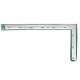 300mm/600mm 90 Degree Stainless Steel Square Ruler 300mm/600mm 90 Degree Stainless Steel Square Ruler