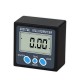 Metal/Plastic Digital Display Inclination Box Grade Level Protractor Magnetic Angle Ruler 4x90° Digital Inclinometer Box