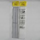 30cm Patchwork Ruler Aligned Cutting Metallic Edge Ruler 30cm Patchwork Ruler Aligned Cutting Metallic Edge Ruler